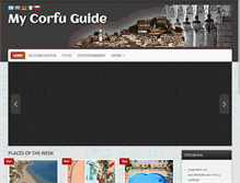 Tablet Screenshot of mycorfuguide.com